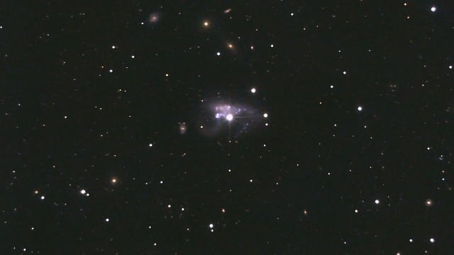 NGC 3239 – Extragalaktische Kollision im Sternbild Löwe NGC 3239 – Extragalaktische Kollision im Sternbild Löwe