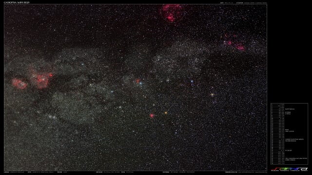 Cassiopeia Wide Field Cassiopeia Wide Field