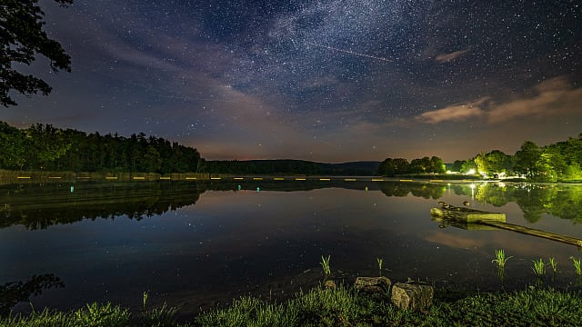 Milchstraße über dem Gederner See Milchstraße über dem Gederner See
