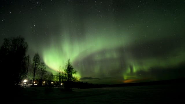 Panstarrs und Andromeda im Polarlicht Panstarrs und Andromeda im Polarlicht