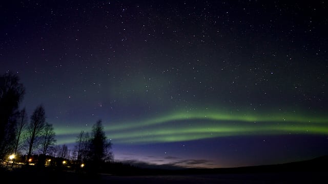 Panstarrs und Andromeda im Polarlicht Panstarrs und Andromeda im Polarlicht