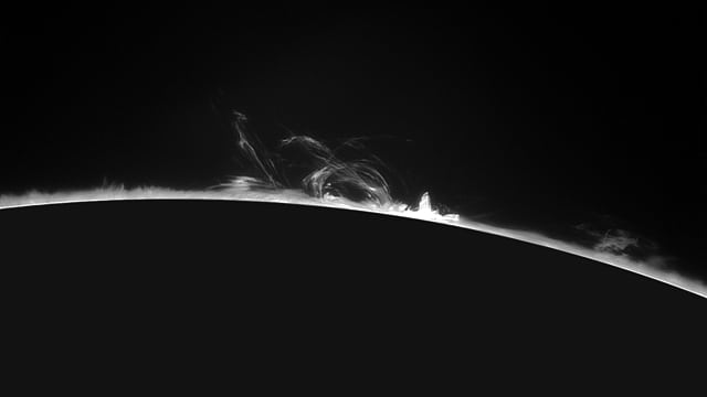 Eruptive Protuberanz Eruptive Protuberanz