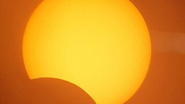 partielle Sonnenfinsternis partielle Sonnenfinsternis