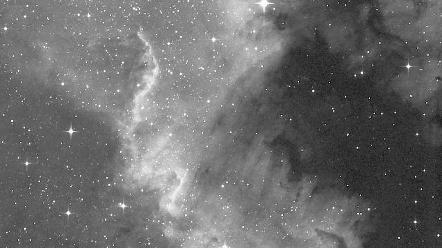NGC7000 - Lange Wand NGC7000 - Lange Wand