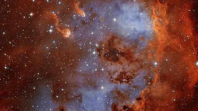 Emissionsnebel IC 410 (LBN 807) in Auriga Emissionsnebel IC 410 (LBN 807) in Auriga