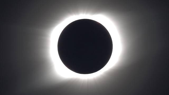 Korona der totalen Sonnenfinsternis Korona der totalen Sonnenfinsternis