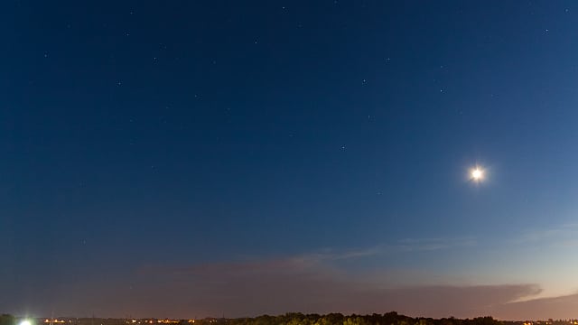 Löwe vs. Mond... Löwe vs. Mond...