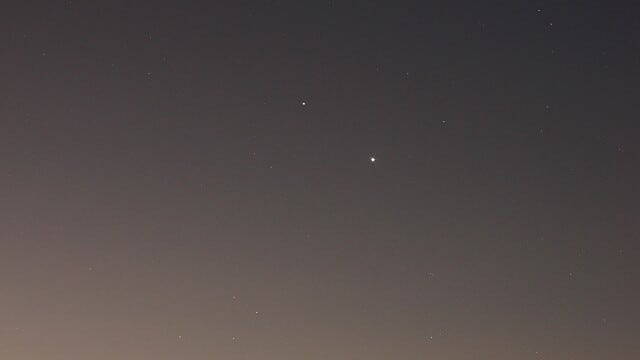 Jupiter bei Saturn Jupiter bei Saturn