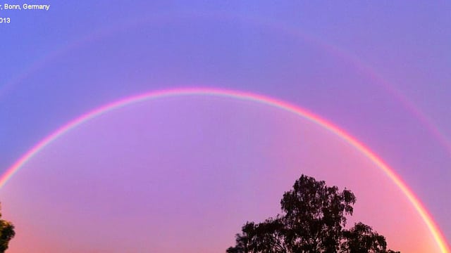 Doppelter Regenbogen Doppelter Regenbogen