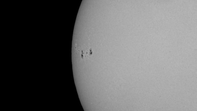 Sonnenflecken am 1. September 2016 Sonnenflecken am 1. September 2016