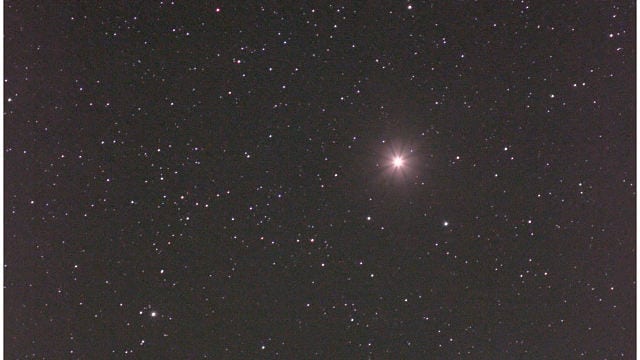 ISON, Mars, Regulus ISON, Mars, Regulus