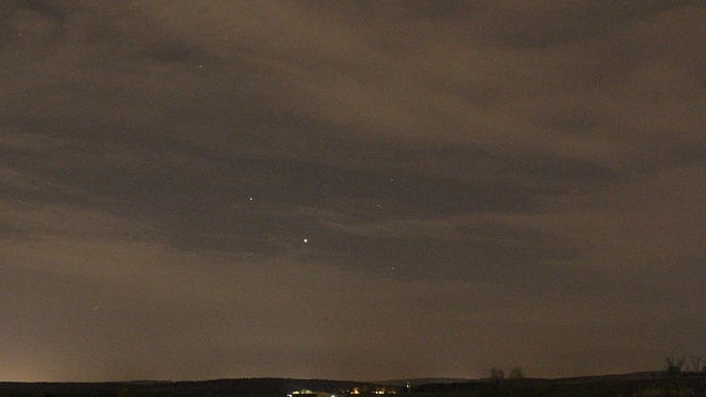 Jupiter und Saturn am Abendhimmel Jupiter und Saturn am Abendhimmel