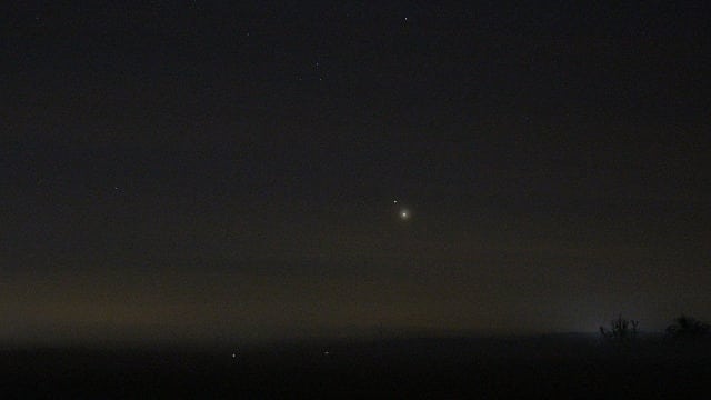 Jupiter und Saturn fünf Tage vor der Gro0en Konjunktion Jupiter und Saturn fünf Tage vor der Gro0en Konjunktion