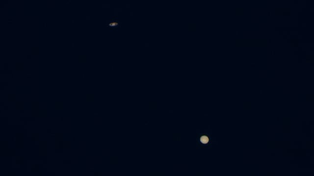 Konjunktion Jupiter und Saturn Konjunktion Jupiter und Saturn