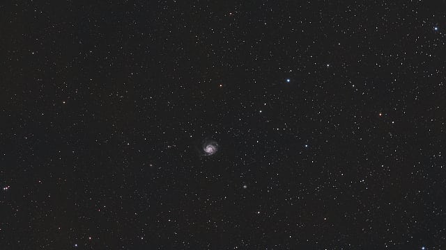 Pinwheel-Galaxie M101 am 3. April 2021 Pinwheel-Galaxie M101 am 3. April 2021