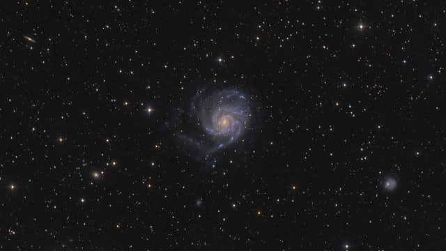 Messier 101 - Feuerrad-Galaxie Messier 101 - Feuerrad-Galaxie