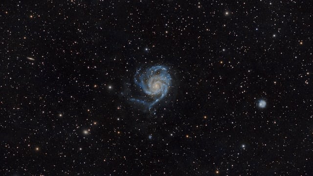 Messier 101 - Feuerrad-Galaxie Messier 101 - Feuerrad-Galaxie