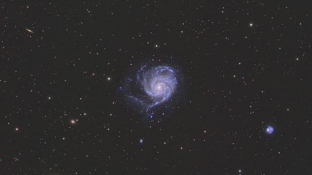 M101, die Feuerrad-Galaxie M101, die Feuerrad-Galaxie