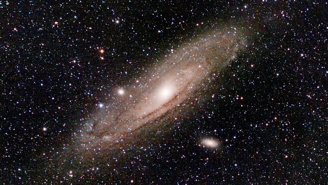 Messier 31 im Spätsommer Messier 31 im Spätsommer