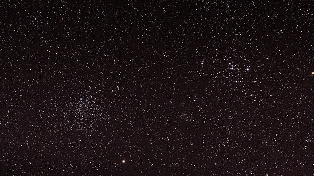 M 46, NGC 2438 und M 47 M 46, NGC 2438 und M 47