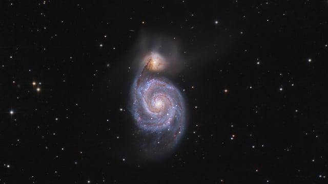 M51 - Whirlpool-Galaxie M51 - Whirlpool-Galaxie