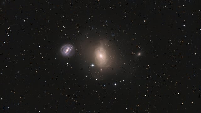 Messier 85 Wimmelbild Messier 85 Wimmelbild