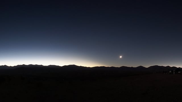 Totale Sonnenfinsternis vom 2. Juli 2019 - Panorama Totale Sonnenfinsternis vom 2. Juli 2019 - Panorama