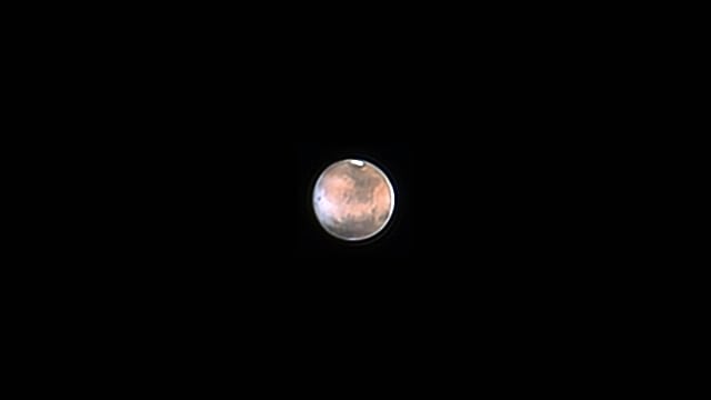 Mars mit Tharsis-Vulkanen Mars mit Tharsis-Vulkanen