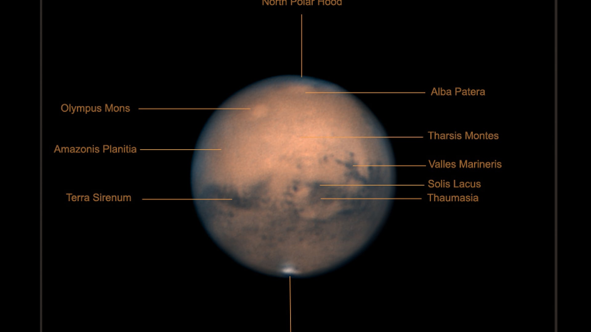 Mars am 17.10.2020 (3) Spektrum der Wissenschaft