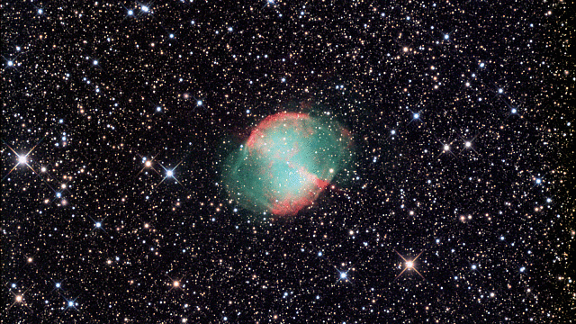 M27 - Dumbbell Nebula in Vulpecula M27 - Dumbbell Nebula in Vulpecula