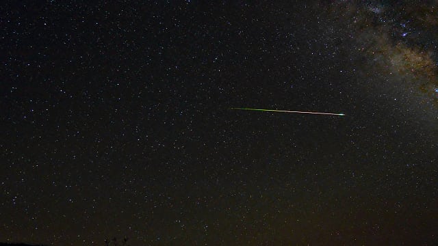 Heller Meteor über La Palma Heller Meteor über La Palma