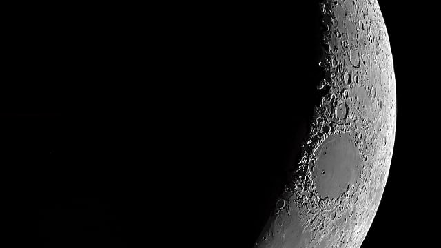 Der Erdmond am 29. April 2017 Der Erdmond am 29. April 2017