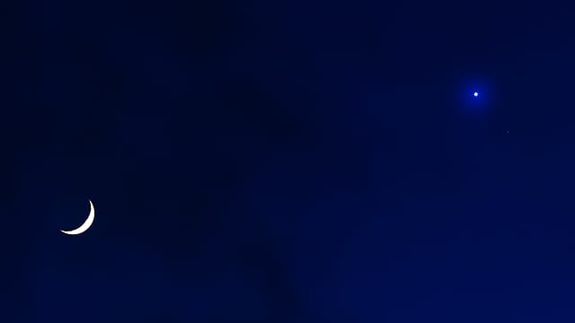 Der Mond besucht Venus Der Mond besucht Venus
