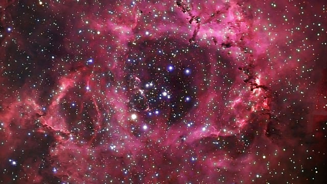 NGC 2244 und Rosettennebel NGC 2244 und Rosettennebel