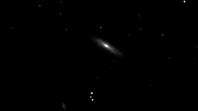 Galaxie NGC 4666 am 15. April 2021 Galaxie NGC 4666 am 15. April 2021