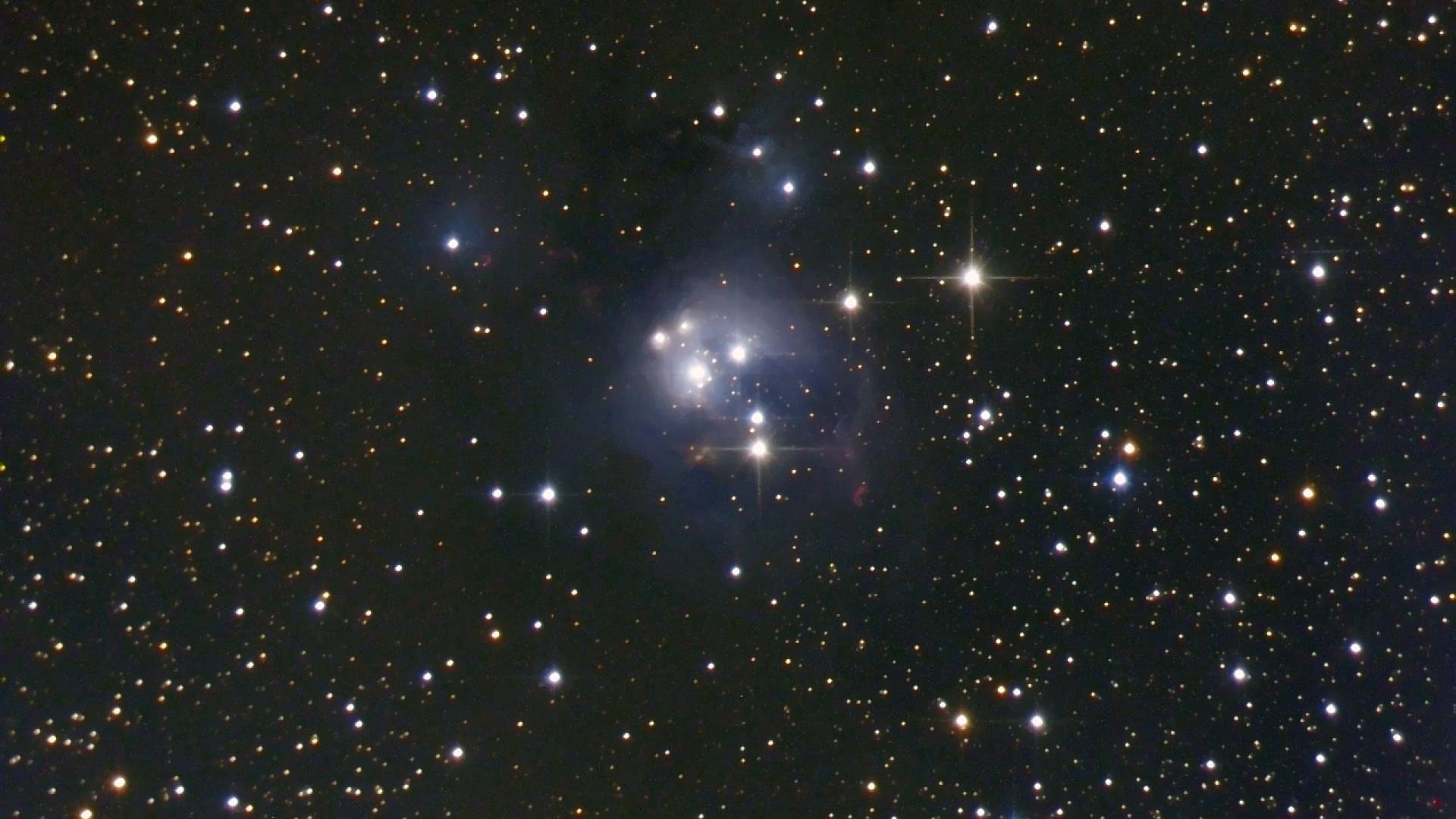 NGC 7129 Spektrum der Wissenschaft