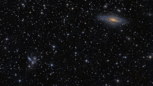 NGC 7331 mit Stephans Quintett NGC 7331 mit Stephans Quintett