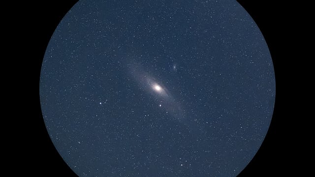 Messier 31 aus der Großstadt Messier 31 aus der Großstadt