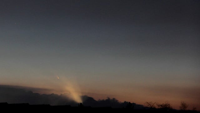 Komet PANSTARRS über Uelzen Komet PANSTARRS über Uelzen