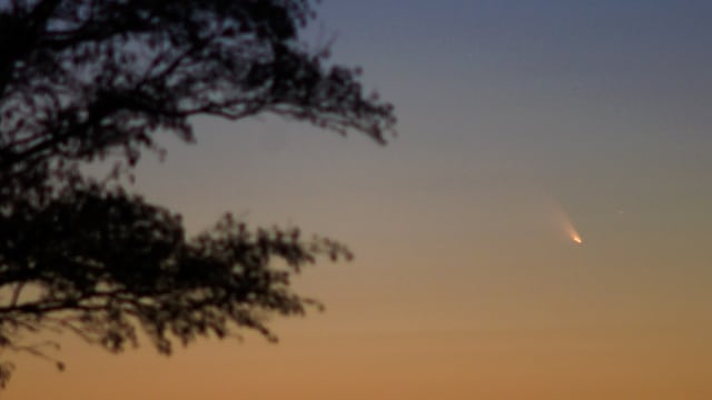 Komet PANSTARRS über der Flensburger Förde Komet PANSTARRS über der Flensburger Förde