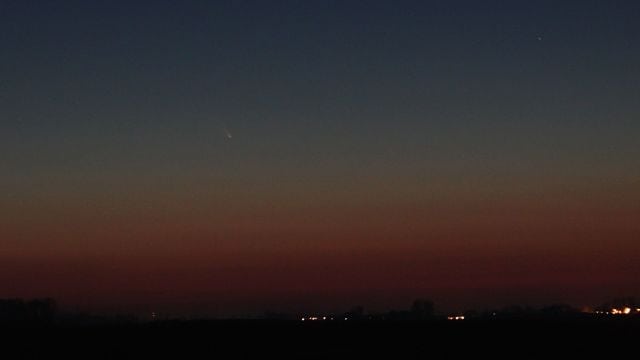 Komet PANSTARRS über Rügen Komet PANSTARRS über Rügen