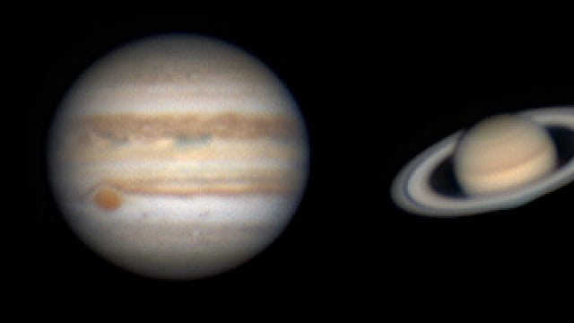 Sechs Planeten in der Nacht vom 6. zum 7. August 2020 Sechs Planeten in der Nacht vom 6. zum 7. August 2020