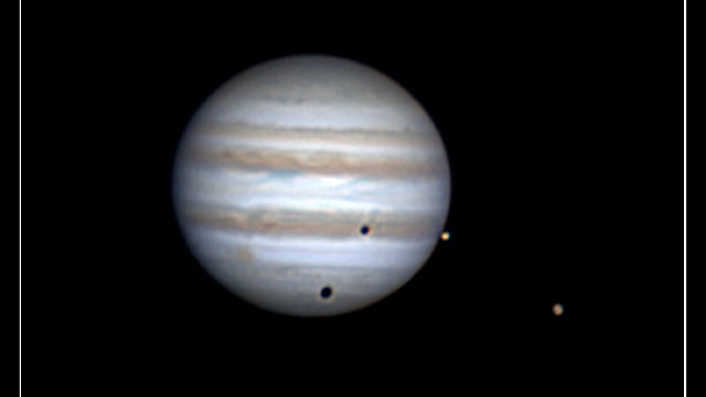 Doppelschatten am Jupiter Doppelschatten am Jupiter