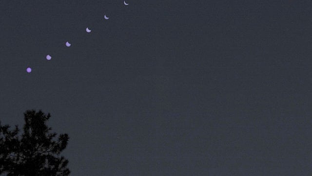 Verlauf der totalen Sonnenfinsternis in den USA am 21. August 2017 Verlauf der totalen Sonnenfinsternis in den USA am 21. August 2017