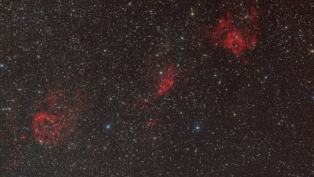 Sharpless Objekte im Einhorn Sharpless Objekte im Einhorn