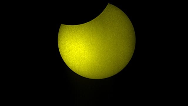 Partielle Sonnenfinsternis über Dortmund Partielle Sonnenfinsternis über Dortmund