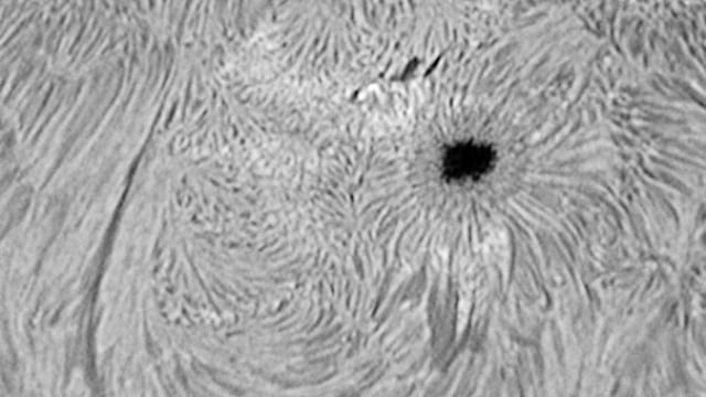 Sonne im H-alpha-Licht - AR 11000 Sonne im H-alpha-Licht - AR 11000