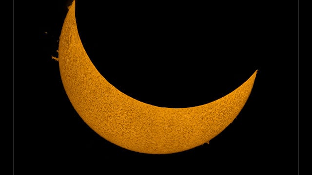 Sonnenfinsternis 20.3.2015 in H-Alpha Sonnenfinsternis 20.3.2015 in H-Alpha