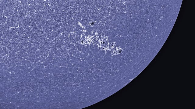 Sonne am 28. April 2021 Sonne am 28. April 2021