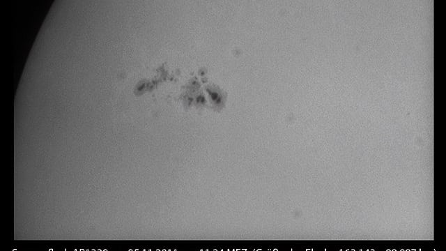 Sonnenfleck AR 1339 Sonnenfleck AR 1339
